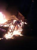 March 27, 2013 Cleavelandtown Rd. Garage Fire